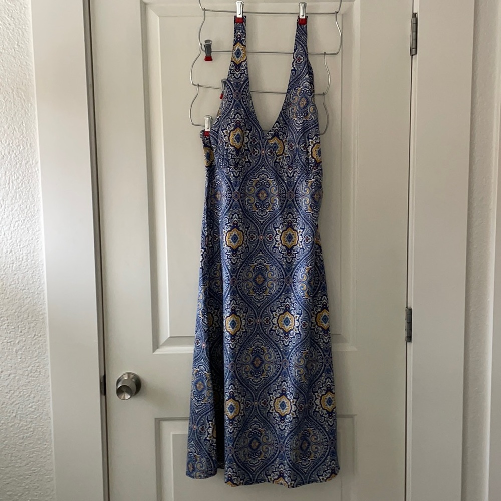 Tommy Hilfiger ladies scroll paisley print dress